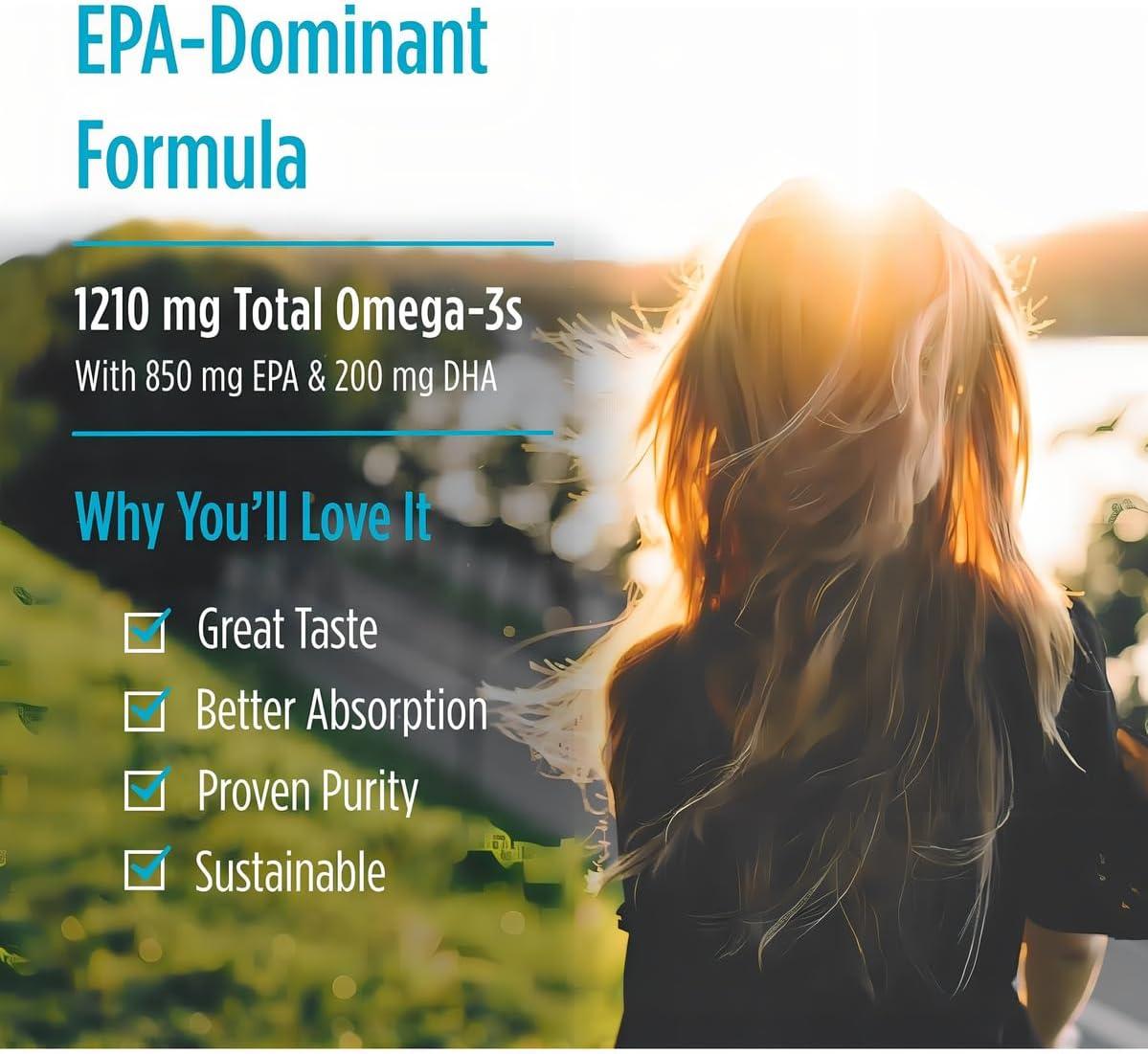 image:imageNordic Naturals EPA Lemon 60 Soft Gels 1210 mg Omega3 HighIntensity EPA Formula for Positive Mood Heart Health amp Healthy Immunity 30 Servings