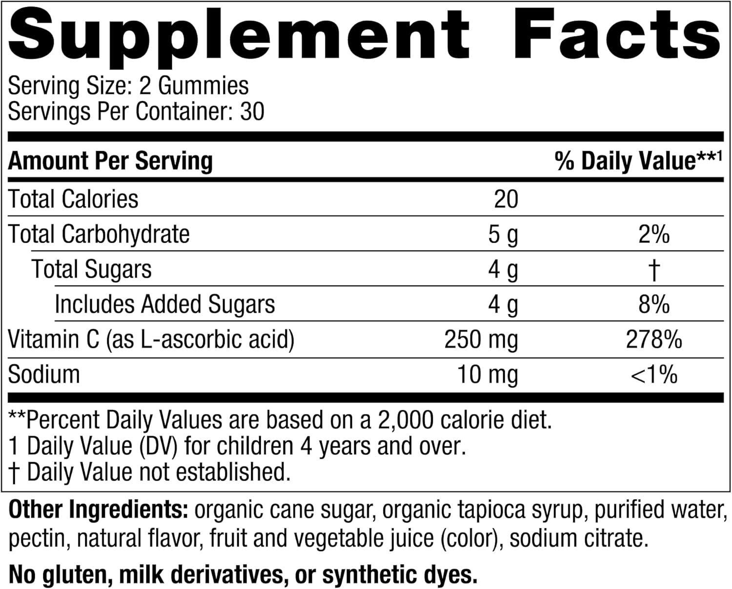 image:imageNordic Naturals Kids Vitamin C Gummies Tangy Tangerine 60 Gummies Vegan Vitamin C Supplement Childrens Immunity and Antioxidant Support 250 mg per Serving 30 Servings60 Count Pack of 2