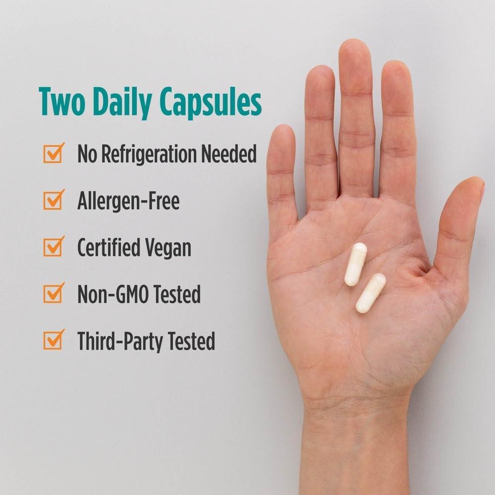image:imageNordic Naturals Nordic Flora Probiotic Daily 60 Capsules 4 Probiotic Strains with 12 Billion Cultures Optimal Wellness Immune Support Digestive Health NonGMO Vegan 30 ServingsDaily