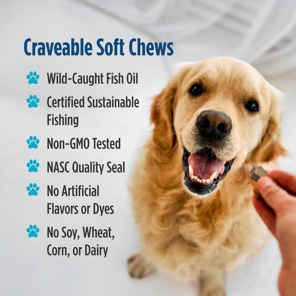 image:imageNordic Naturals Pet Joint Support Soft Chews 30 Count amp Omega3 Fish Oil for Small Dogs and Cats 8oz