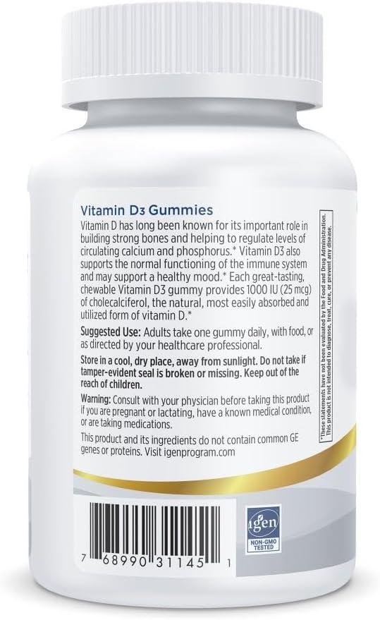 image:imageNordic Naturals Pro Vitamin D3 Gummies Wild Berry 120 Gummies 1000 IU Vitamin D3 Great Taste Healthy Bones Mood amp Immune System Function NonGMO 120 Servings60 Count Pack of 2