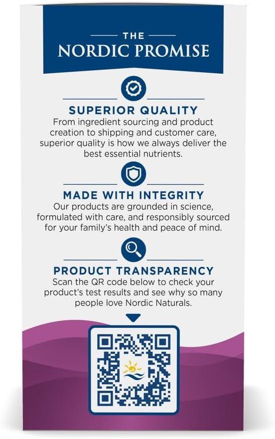 image:imageNordic Naturals Vegan Prenatal DHA Unflavored 60 Soft Gels 500 mg PlantBased DHA Supports Brain Development in Babies amp Healthy Pregnancy NonGMO 30 Servings