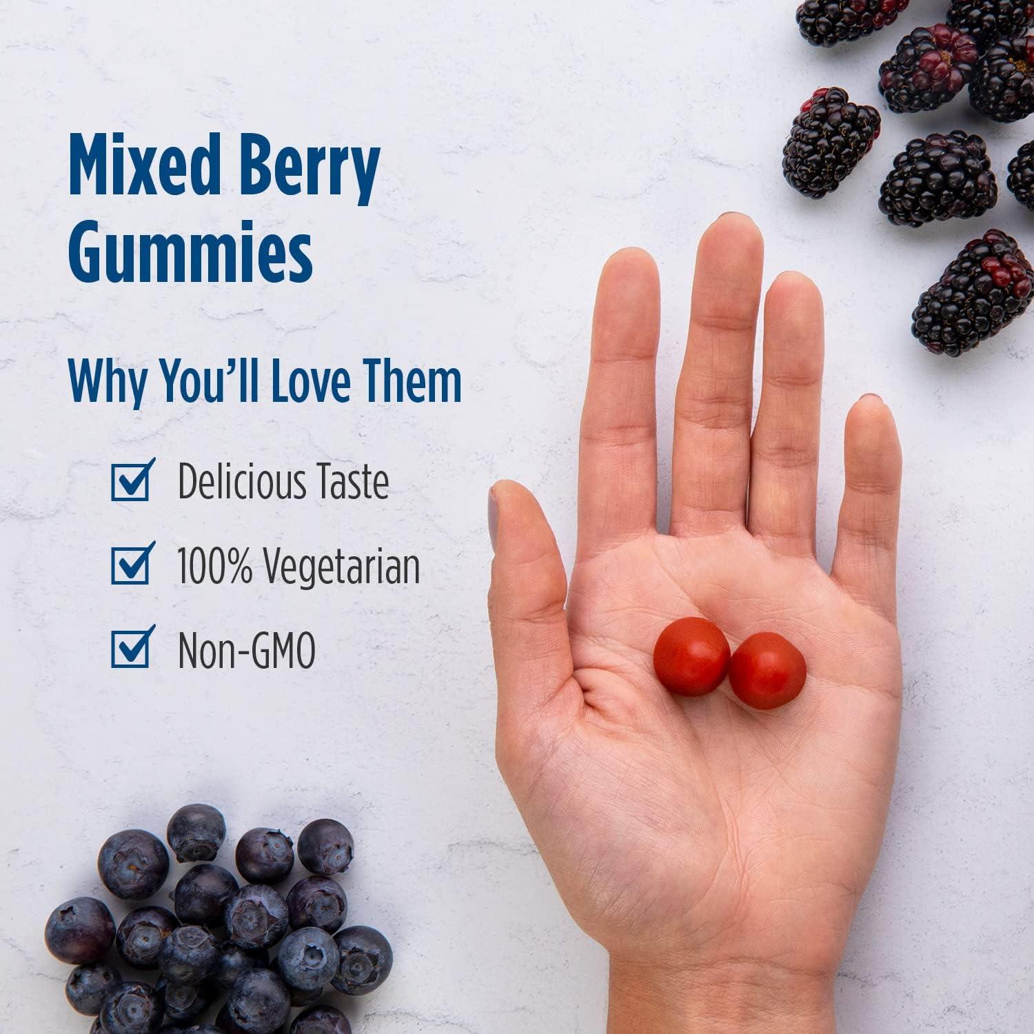 image:imageNordic Naturals Womens Multivitamin Gummies Mixed Berry 60 Gummies Support for Healthy Skin Hair Bones Energy amp Immunity NonGMO Vegetarian 30 ServingsWomen