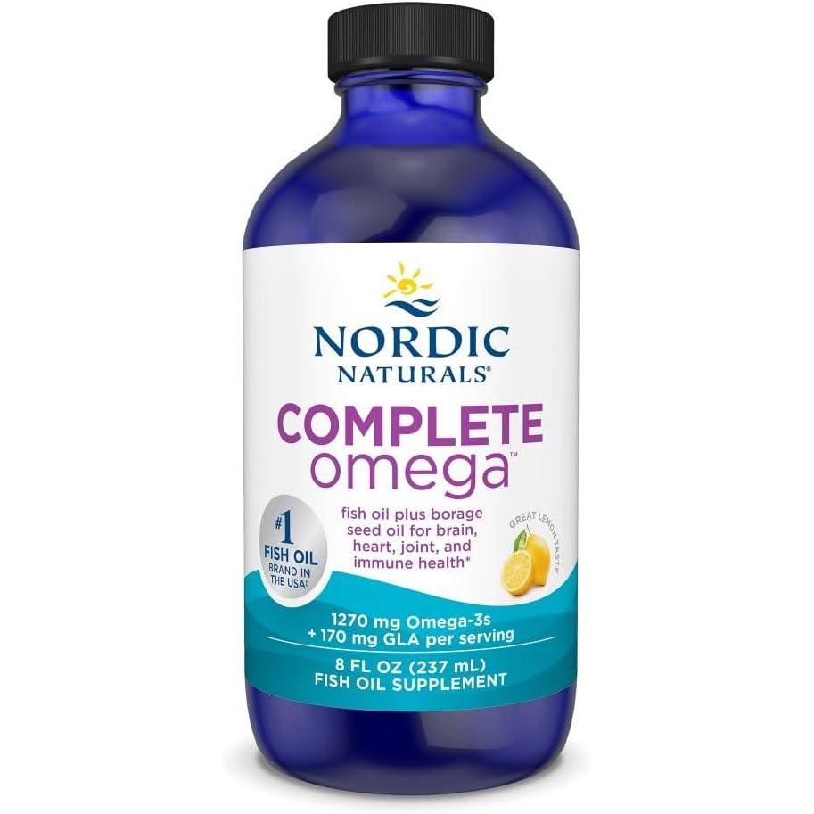 image:imageNordic Naturals Complete Omega Lemon Flavor 8 oz 1270 mg Omega3 EPA amp DHA with Added GLA Healthy Skin Cognition Positive Mood NonGMO 48 Servings8 Fl Oz Pack of 1