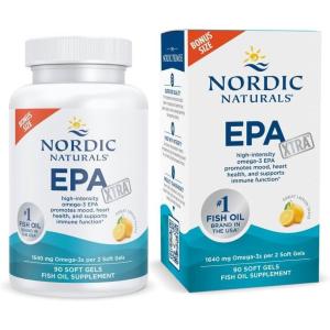 image:imageNordic Naturals EPA Xtra Lemon  60 Soft Gels  1640 mg Omega3  HighIntensity EPA Formula for Positive Mood Heart Health amp Healthy Immunity  NonGMO  30 Servings90 Count Pack of 1