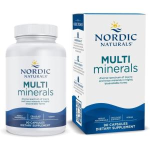 image:imageNordic Naturals Multi Minerals Unflavored  90 Capsules  11 Essential Minerals  Optimal Health amp Wellness  Certified Vegan  NonGMO  30 Servings