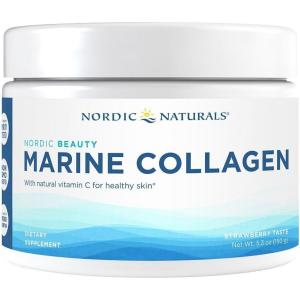 image:imageNordic Naturals Nordic Beauty Marine Collagen Powder Strawberry  529 Ounces  Collagen Powder Supplement for Healthy Skin Joints and Bones Vitamin C for Antioxidant Support  30 Servings