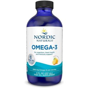 image:imageNordic Naturals Omega3 Lemon Flavor  16 oz  1560 mg Omega3  Fish Oil  EPA amp DHA  Immune Support Brain amp Heart Health Optimal Wellness  NonGMO  96 ServingsLemon