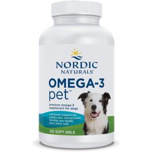 image:imageNordic Naturals Omega3 Pet Unflavored  120 Soft Gels  320 mg Omega3 Per Soft Gel  Fish Oil for Dogs with EPA amp DHA  Promotes Heart Skin Coat amp Immune Health120 Count Pack of 1