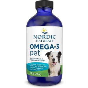 image:imageNordic Naturals Omega3 Pet Unflavored  2 oz  294 mg Omega3 Per One mL  Fish Oil for Small Dogs amp Cats with EPA amp DHA  Promotes Heart Skin Coat amp Immune Health8 Fl Oz Pack of 1