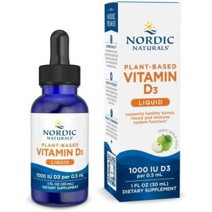 image:imageNordic Naturals PlantBased Vitamin D3 Liquid  1 oz  1000 IU Vitamin D3  Healthy Bones Mood amp Immune System Function  NonGMO Vegan  60 Servings