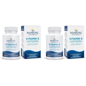 image:imageNordic Naturals Vitamin E Complex Unflavored  30 Soft Gels  6 Forms of Vitamin E for Antioxidant Support  Cellular Protection  NonGMO  30 Servings30 Count Pack of 2