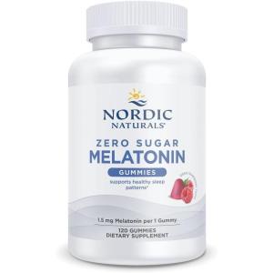 image:imageNordic Naturals Zero Sugar Melatonin Gummies Raspberry  120 Gummies  15 mg Melatonin  Great Taste  Restful Sleep Antioxidant Support  NonGMO Vegan  120 Servings120 Count Pack of 1