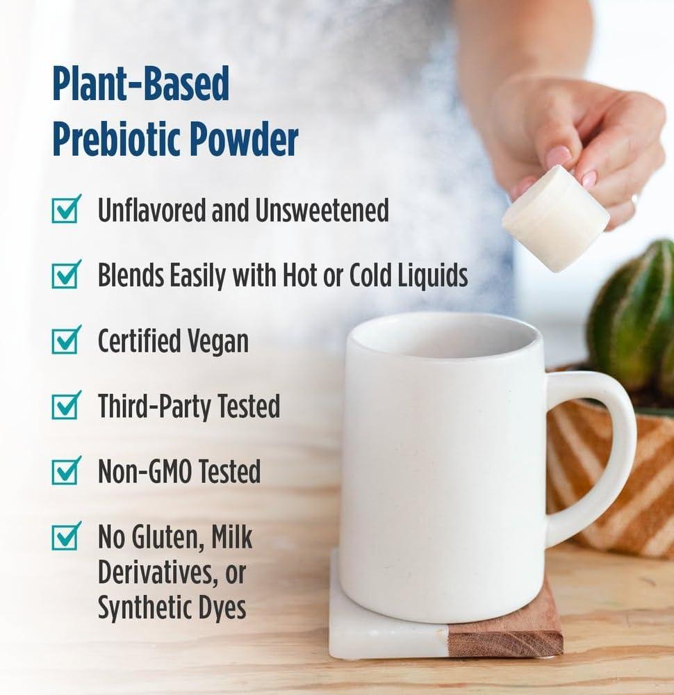 image:imageNordic Naturals Nordic Flora Prebiotic Powder 204 Grams Unflavored Prebiotic Powder 30 Servings