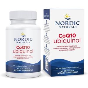 image:imageNordic Naturals Nordic CoQ10 Ubiquinol  60 Mini Soft Gels  100 mg Coenzyme Q10 CoQ10 Ubiquinol  Heart amp Brain Health Cellular Energy Production Antioxidant Support  NonGMO  60 Servings