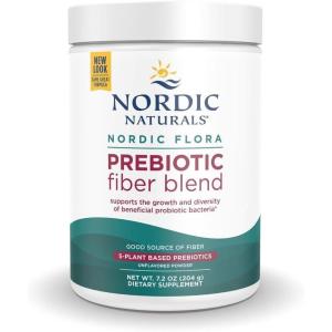 image:imageNordic Naturals Nordic Flora Prebiotic Powder 204 Grams  Unflavored Prebiotic Powder  30 Servings