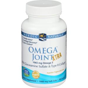 image:imageNordic Naturals Omega Joint Xtra Lemon  90 Soft Gels  1065 mg Omega3  Glucosamine Sulfate amp Type 2 Collagen  Joint Health Cartilage Recovery  NonGMO  30 Servings