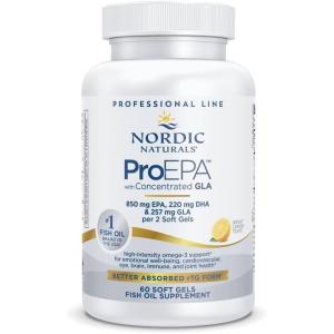 image:imageNordic Naturals ProEPA with Concentrated GLA Lemon  60 Soft Gels  1217 mg Omega3  257 mg GLA  Heart Neurological amp Immune Support Healthy Skin  NonGMO  30 Servings