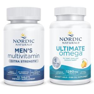 image:imageNordic Naturals Starter Pack  Mens Multivitamin Extra Strength Ultimate Omega