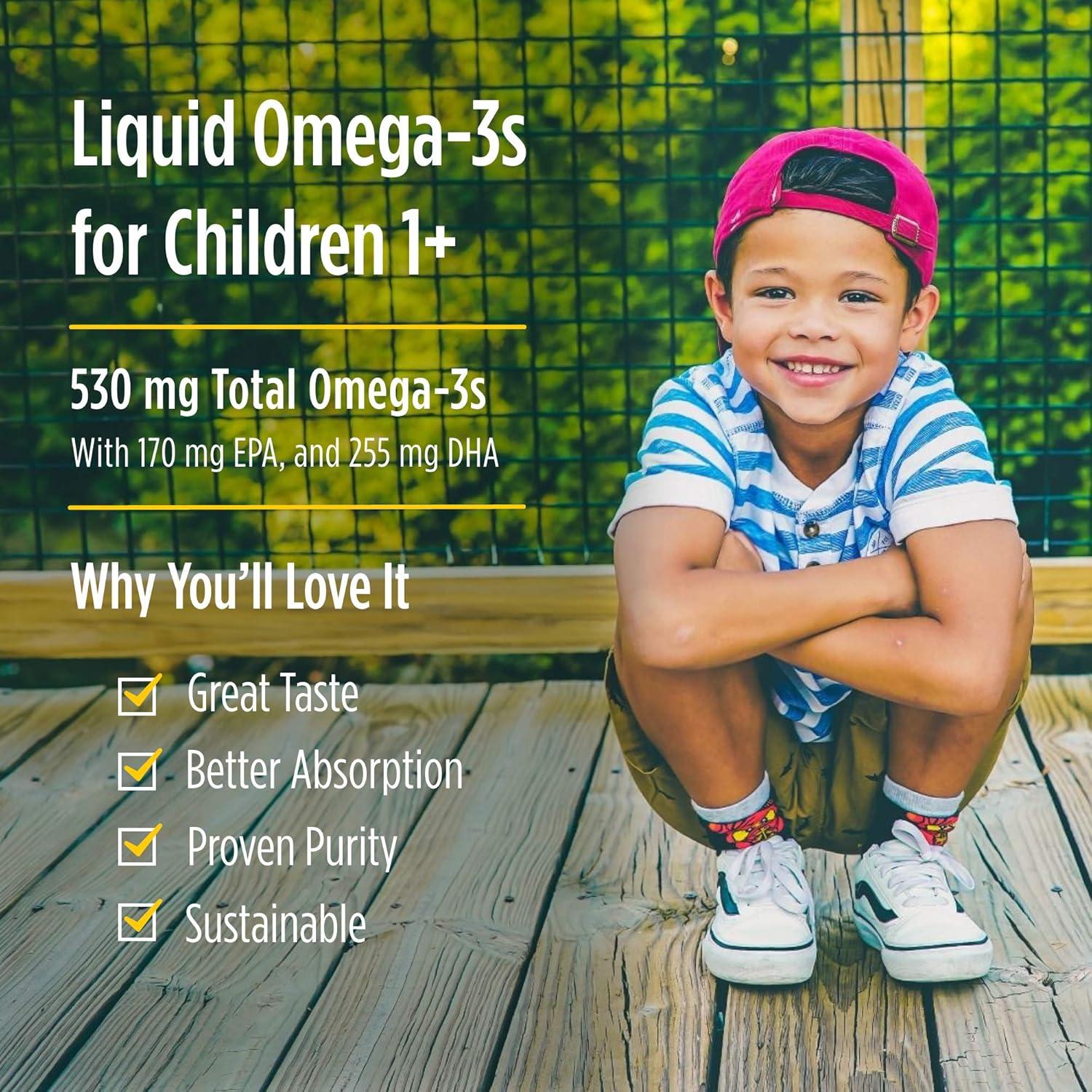 image:imageNordic Naturals Pro DHA Junior Strawberry 4 oz 530 mg Total Omega3s with EPA amp DHA Brain Development amp Visual Function NonGMO 48 Servings