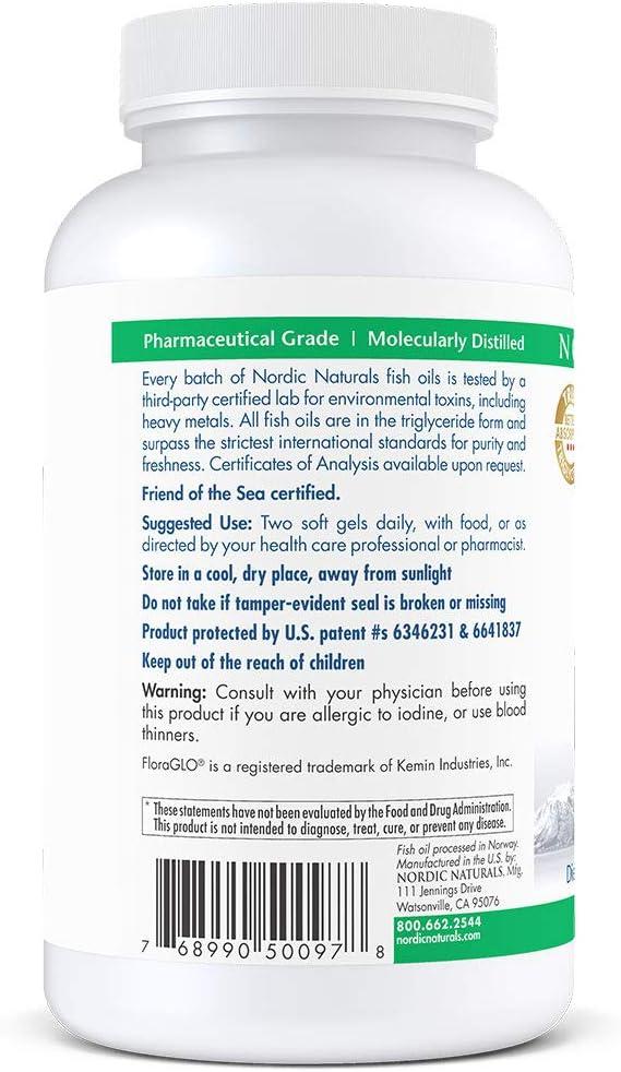 image:imageNordic Naturals ProDHA Eye Fish Oil 360 mg EPA 845 mg DHA 20 mg FloraGLO Lutein 4 mg Zeaxanthin Support for Neurological Function and LongTerm Eye Health 120 Soft Gels