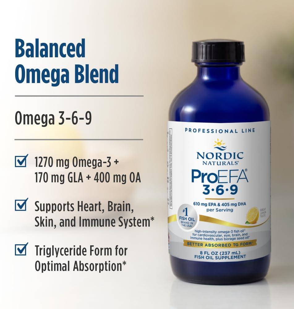 image:imageNordic Naturals ProEFA 369 Lemon Flavor 8 oz 1270 mg Omega3 EPA amp DHA with Added GLA Healthy Skin Cognition amp Positive Mood NonGMO 48 Servings