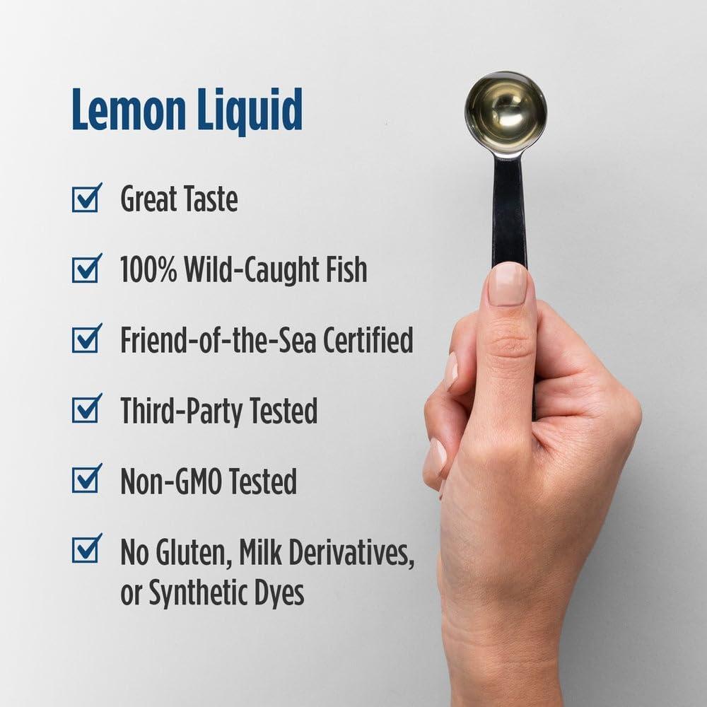 image:imageNordic Naturals ProOmegaD Xtra Liquid Lemon Flavor 8 oz 3400 mg Omega3 1000 IU D3 HighPotency Fish Oil EPA amp DHA Brain Eye Heart amp Immune Health NonGMO 48 Servings