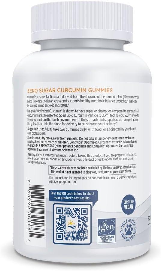 image:imageNordic Naturals Zero Sugar Curcumin Gummies Mango 60 Gummies 200 mg Optimized Curcumin Extract Great Taste Antioxidant Support Healthy Metabolic Balance NonGMO Vegan 30 Servings
