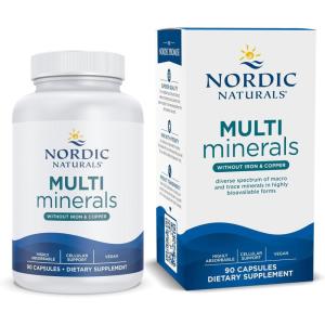 image:imageNordic Naturals Multi Minerals Without Iron amp Copper Unflavored  90 Capsules  9 Essential Minerals to Support Cellular Health  Optimal Health amp Wellness  Certified Vegan  NonGMO  30 Servings