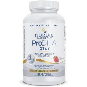 image:imageNordic Naturals ProDHA 1000 Strawberry  120 Soft Gels  1660 mg Omega3  HighIntensity DHA Formula for Neurological Health Mood amp Memory  NonGMO  60 Servings120 Count Pack of 1