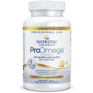 image:imageNordic Naturals ProOmega Lemon Flavor  180 Soft Gels  1280 mg Omega3  HighPotency Fish Oil with EPA amp DHA  Promotes Brain Eye Heart amp Immune Health  NonGMO  90 Servings90 Count Pack of 1