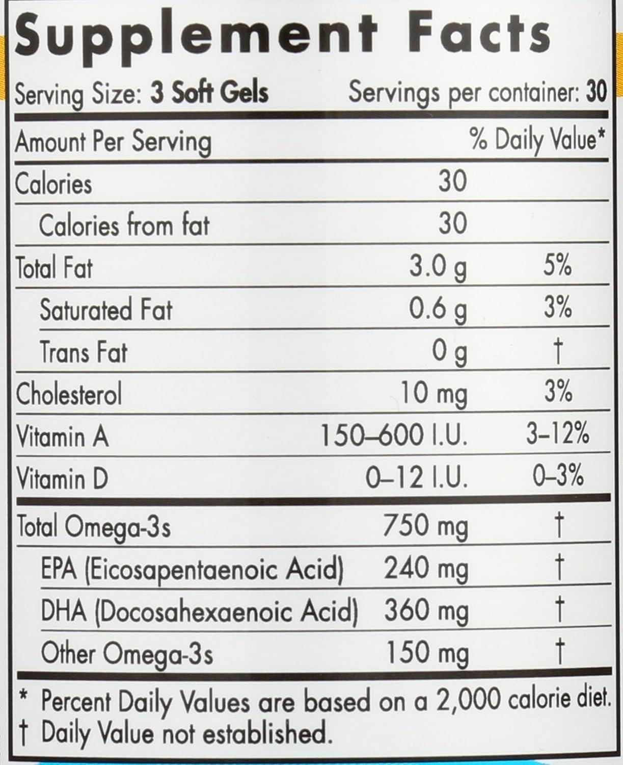 image:imageNordic Naturals Cod Liver Oil Arctic Lemon 1000mg 90 Softgels