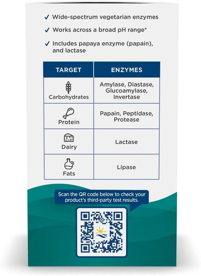 image:imageNordic Naturals Nordic Flora Digestive Enzymes 45 Capsules Digestive Function Optimizes Nutrient Availability NonGMO 45 Servings