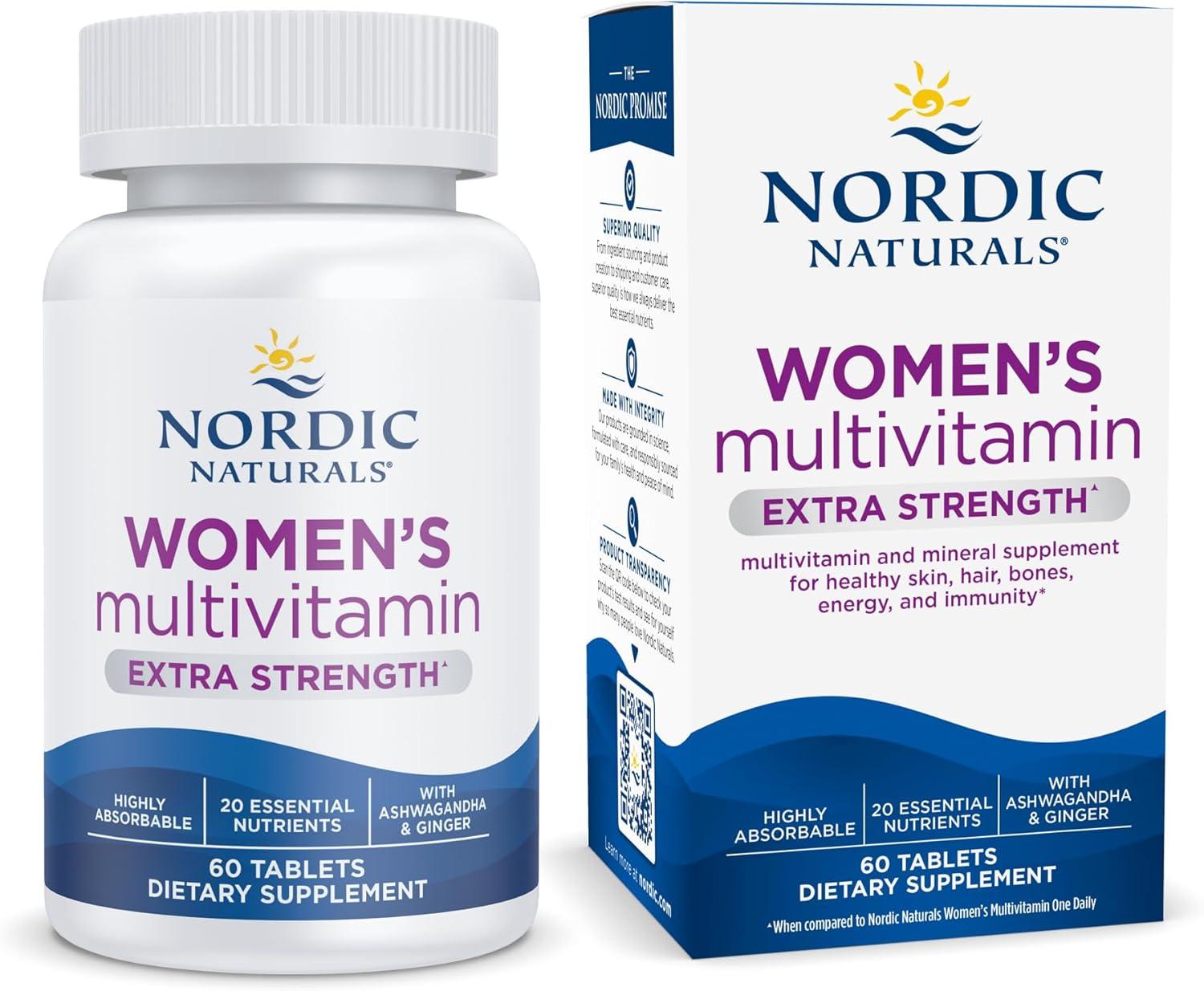 image:imageNordic Naturals Starter Pack Womens Multivitamin Extra Strength Ultimate Omega