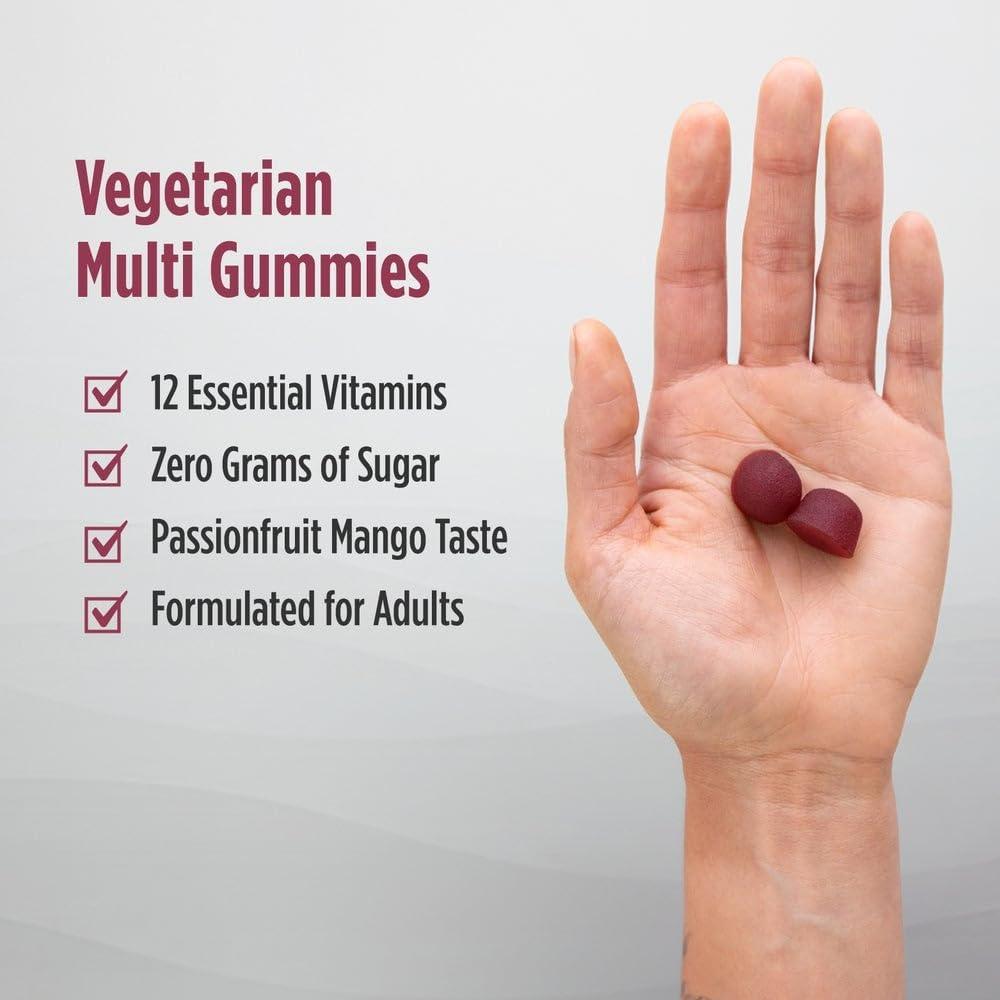 image:imageNordic Naturals Zero Sugar Multi Gummies Vegetarian Multivitamin Supplement Passionfruit Mango 60 PectinBased Gummies 12 Essential Vitamins for Adults NonGMO 30 Servings