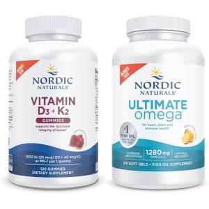 image:imageNordic Naturals Starter Pack  Vitamin D3K2 Gummies Ultimate Omega