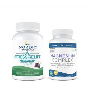 image:imageNordic Naturals for The on The Go Dad Starter Pack  Stress Relief Gummies Magnesium Complex