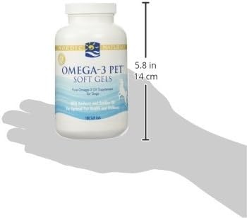 image:imageNordic Naturals Omega3 Pet Unflavored 330 mg Omega3 Per Soft Gel 2 Pack 360 Total Soft Gels Fish Oil for Dogs with EPA amp DHA Promotes Heart Skin Coat Joint amp Immune Health NonGMO