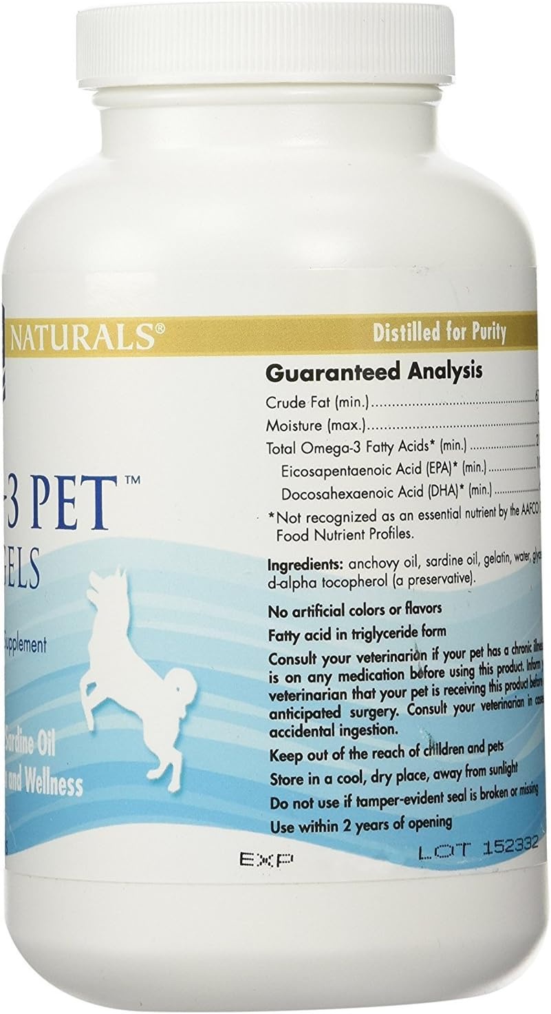 image:imageNordic Naturals Omega3 Pet Unflavored 330 mg Omega3 Per Soft Gel 2 Pack 360 Total Soft Gels Fish Oil for Dogs with EPA amp DHA Promotes Heart Skin Coat Joint amp Immune Health NonGMO